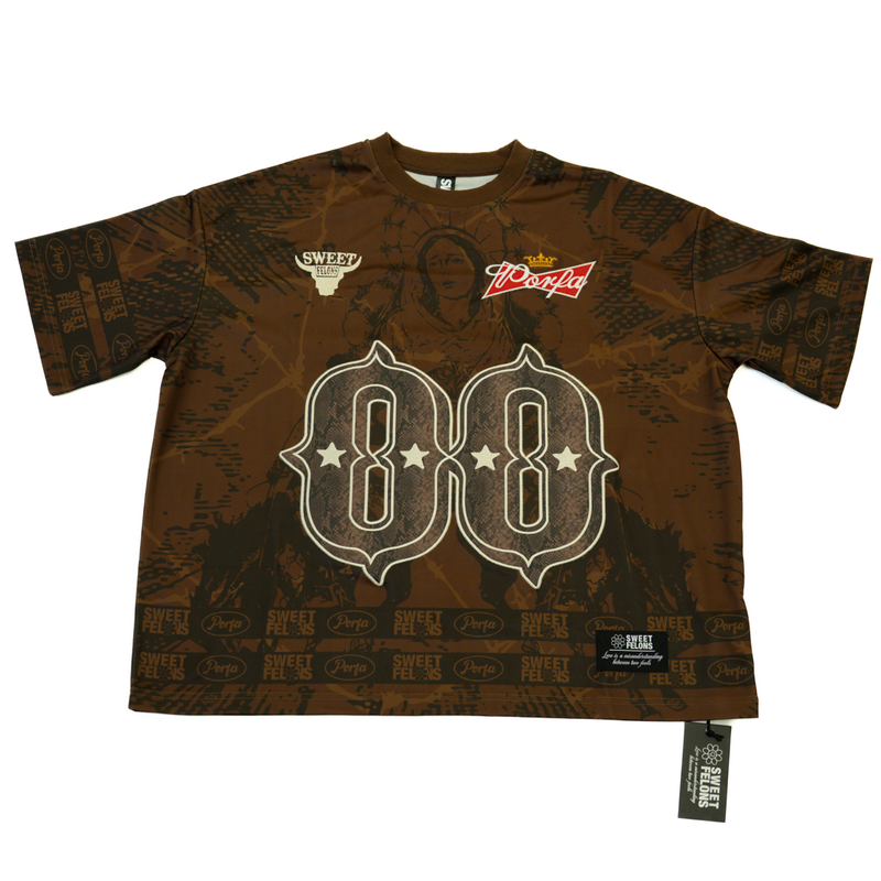 Porfa x Sweet Felons "Outlaw Brown" Jersey